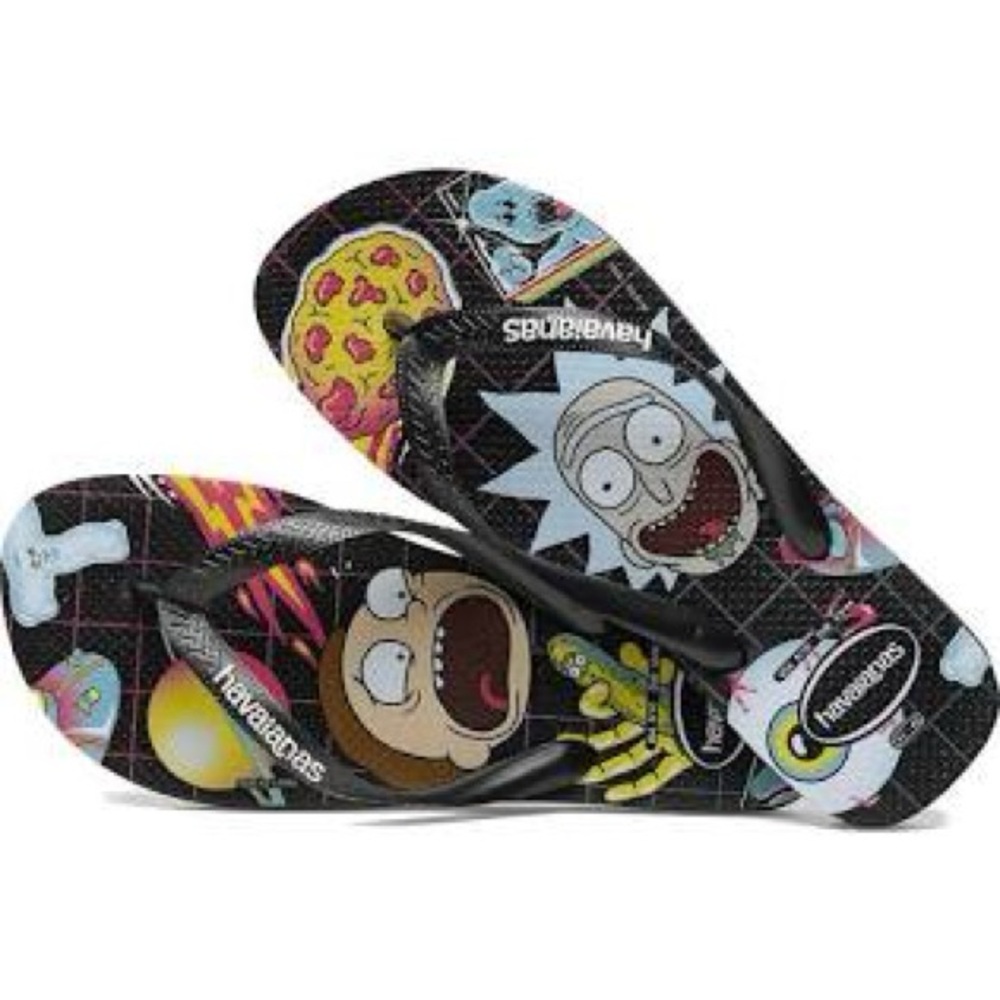havaianas rick and morty flip flops - Picture 2 of 5